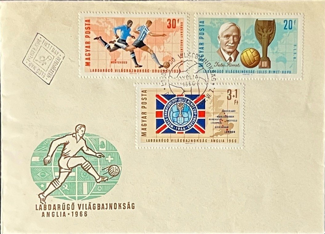 Hungary First Day Cover Collection Fish, Soccer, Butterflies 7 FDC 1969 ZAYIX