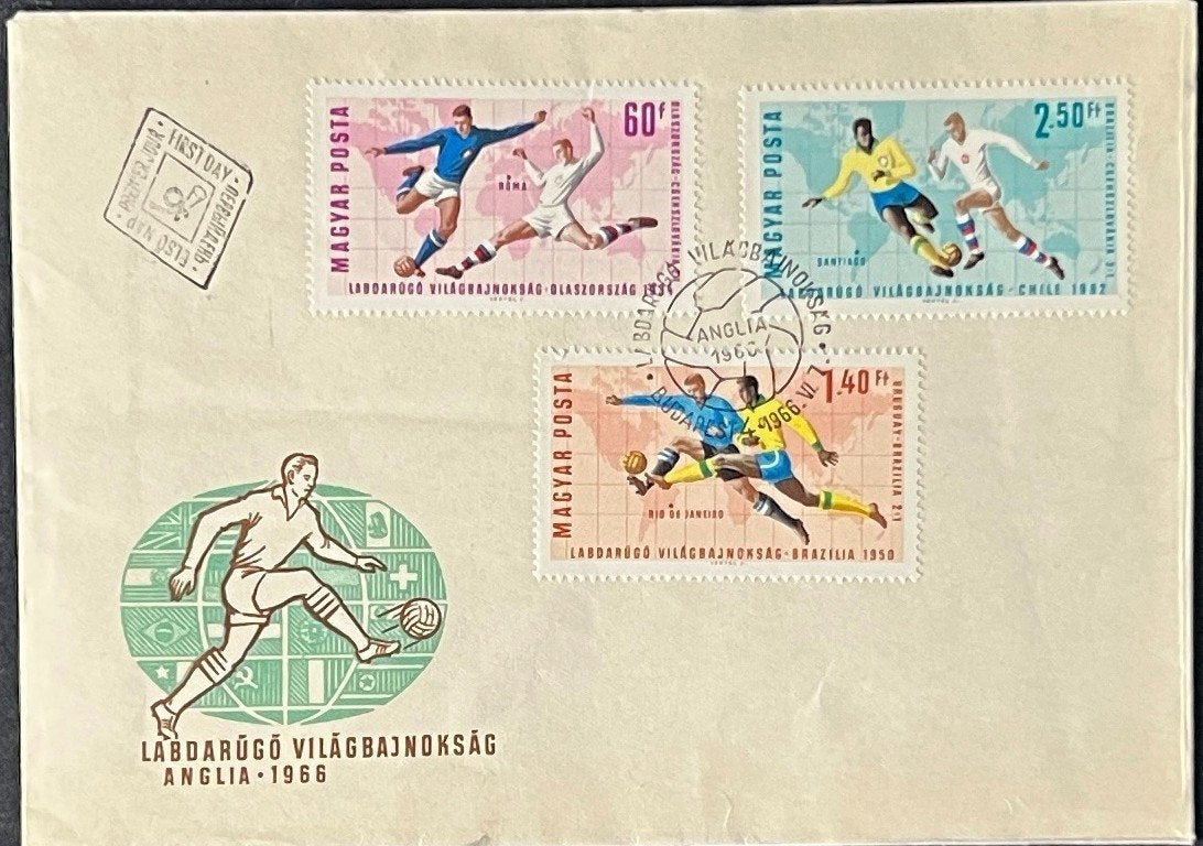 Hungary First Day Cover Collection Fish, Soccer, Butterflies 7 FDC 1969 ZAYIX