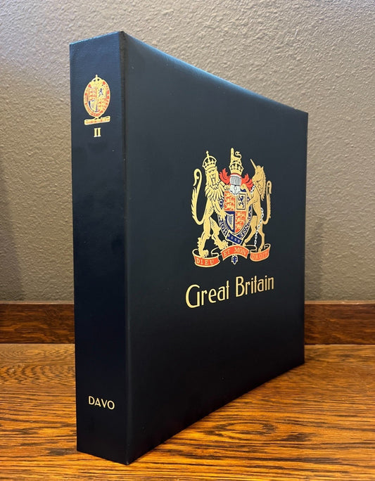 Great Britain Davo Lux Hingeless Album 1970-1989 ZAYIX