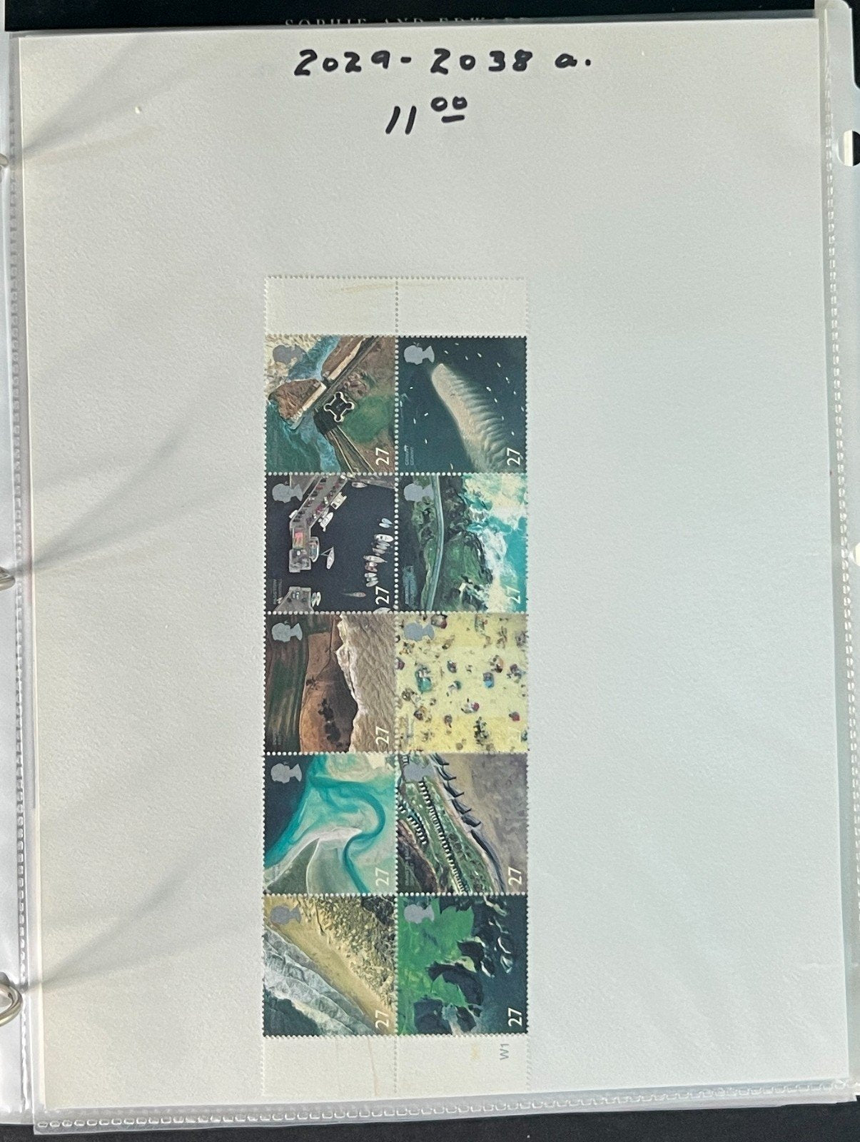 Modern Great Britain Album Stamp Collection $150CV Mint & Used ZAYIX