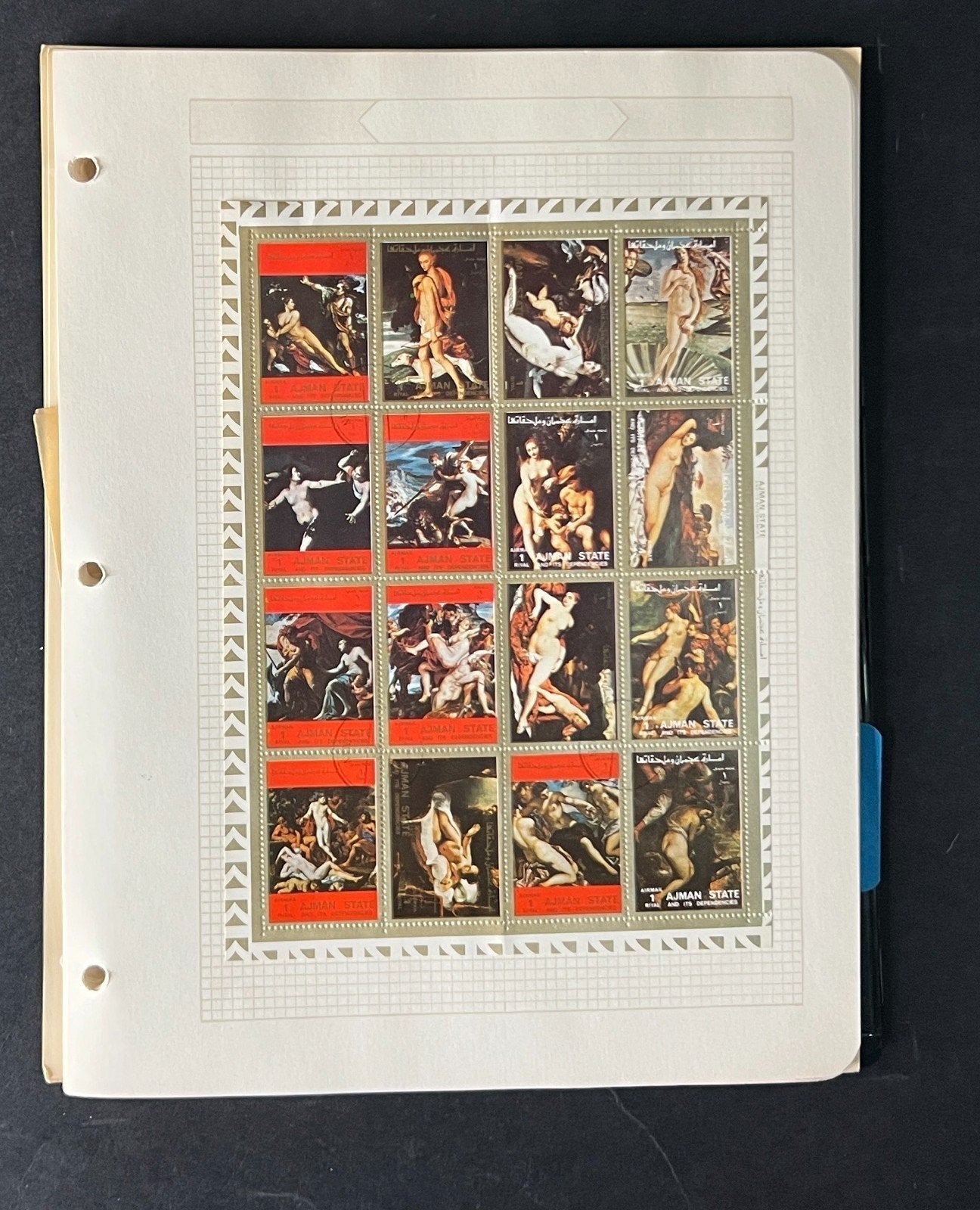 World Wide Collection Nude Art Album Mint & Used ZAYIX