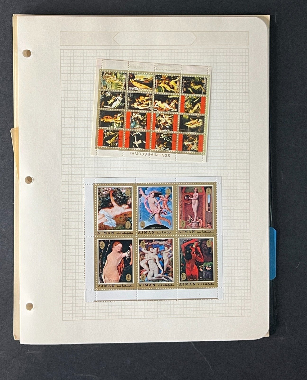 World Wide Collection Nude Art Album Mint & Used ZAYIX