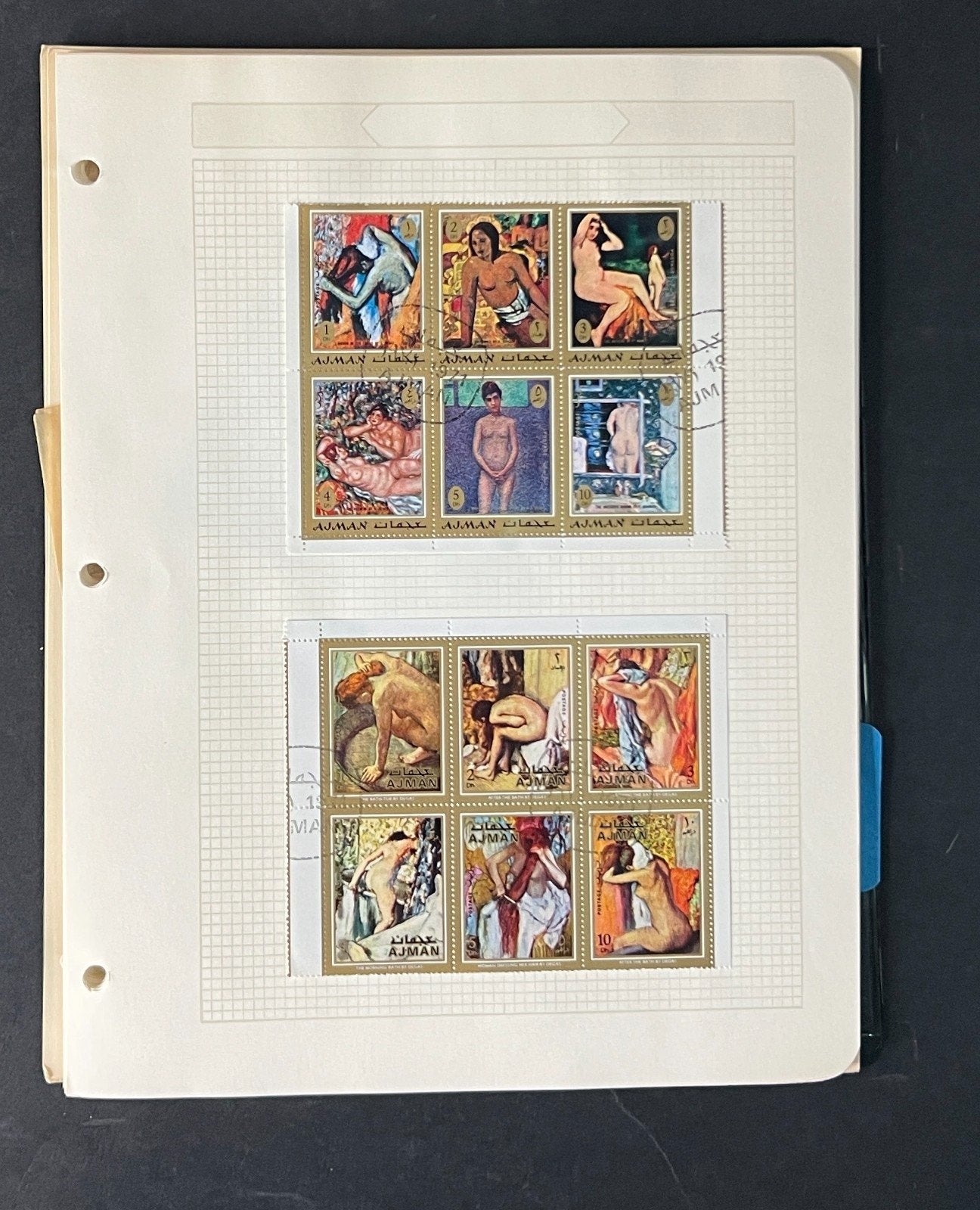 World Wide Collection Nude Art Album Mint & Used ZAYIX