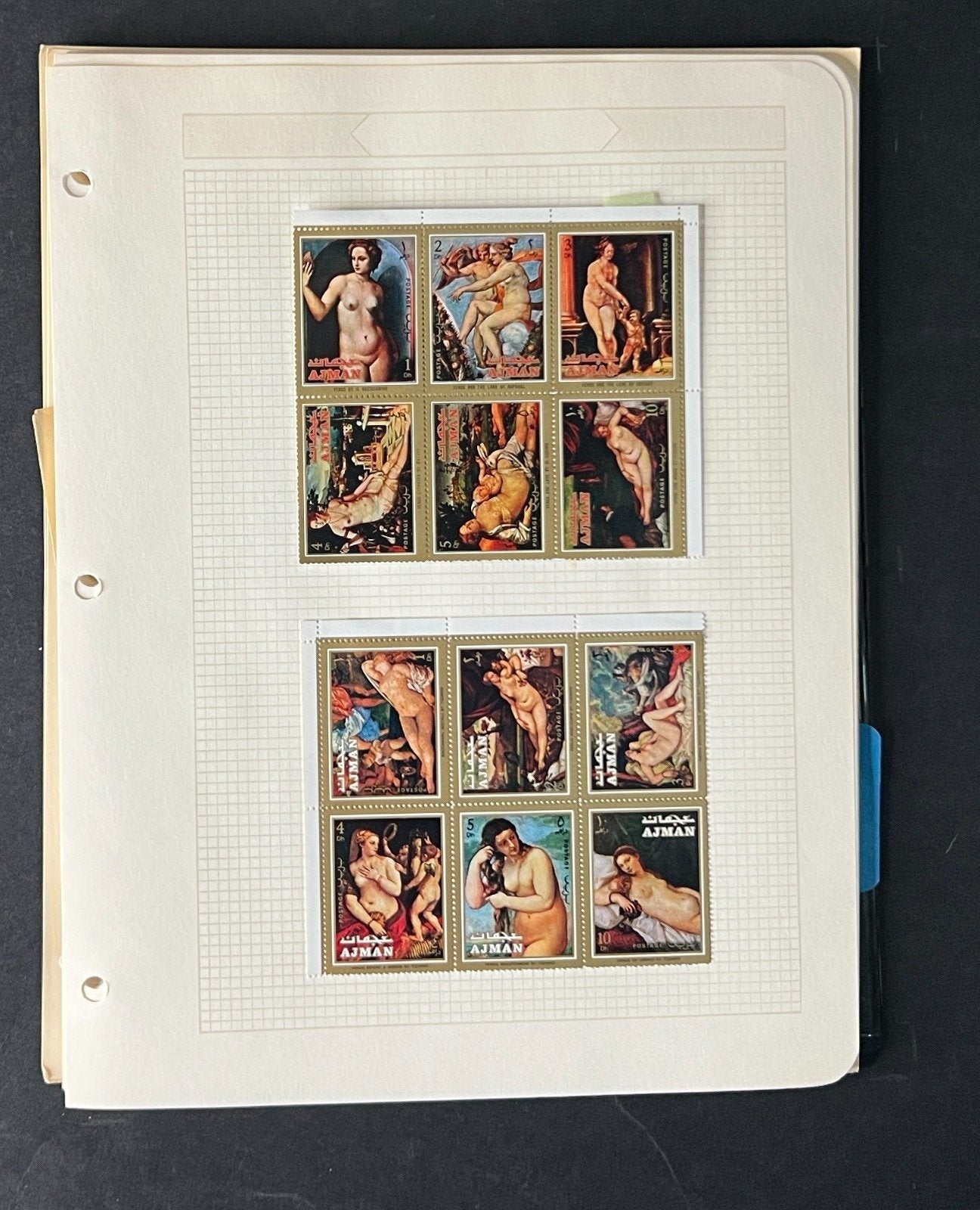 World Wide Collection Nude Art Album Mint & Used ZAYIX