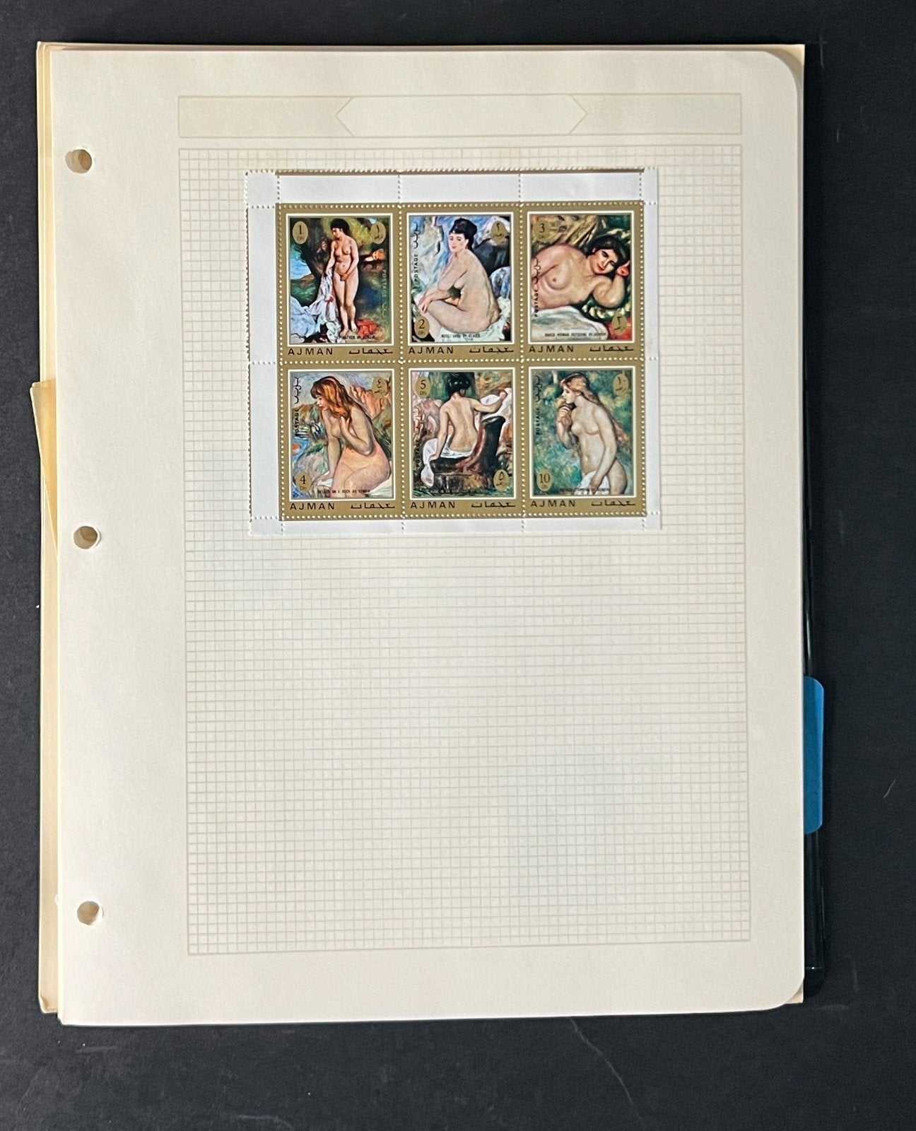 World Wide Collection Nude Art Album Mint & Used ZAYIX