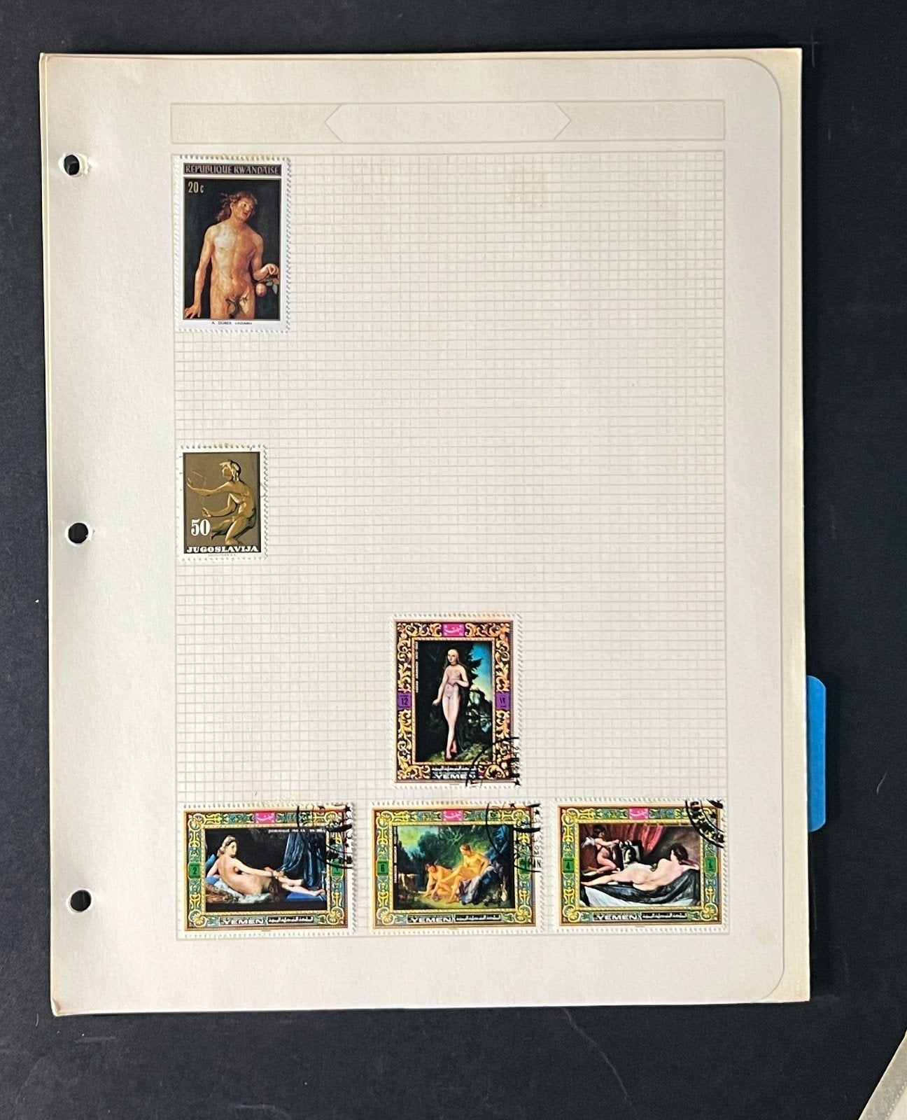 World Wide Collection Nude Art Album Mint & Used ZAYIX