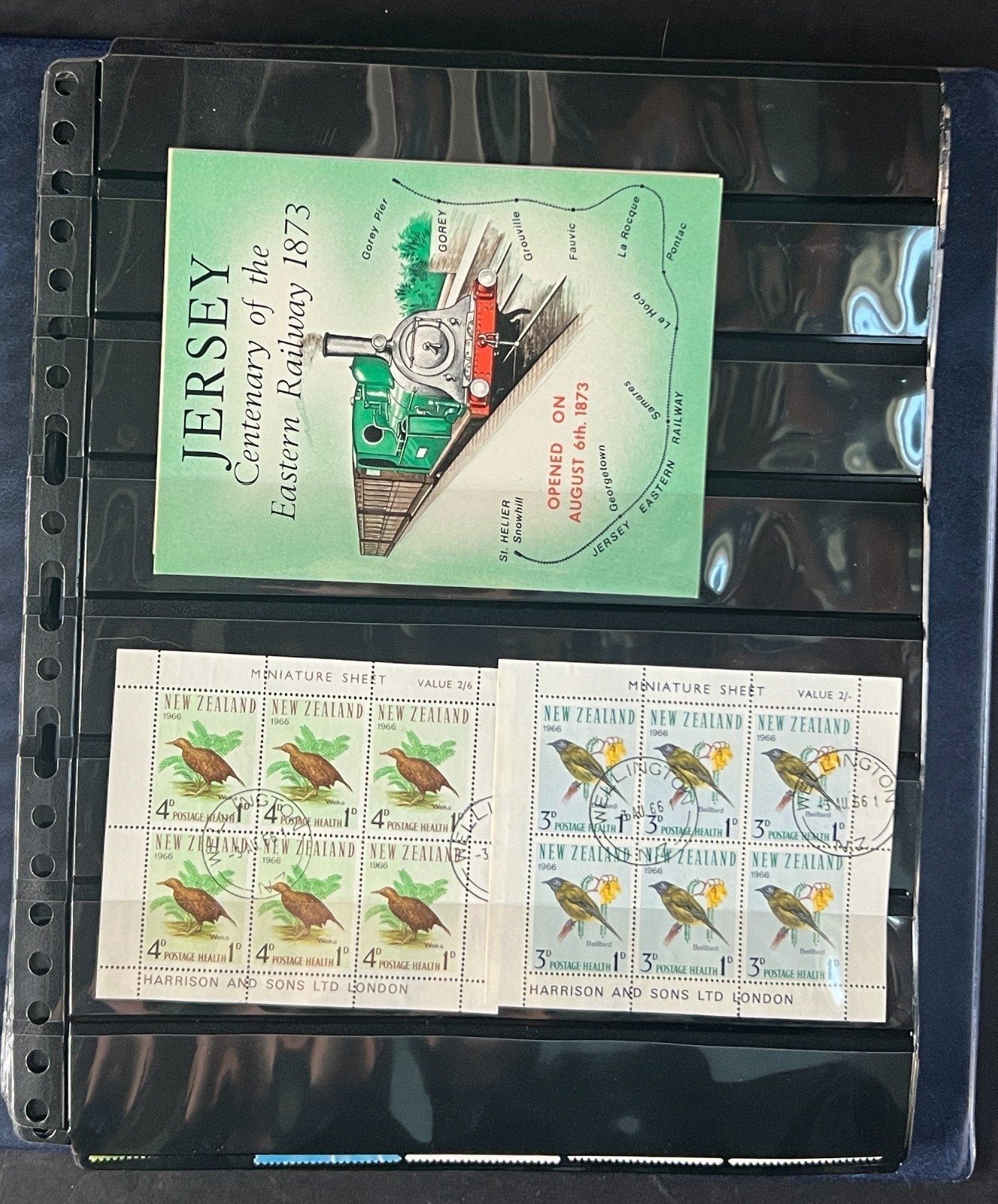 World Wide Stamp Collection Album Hundreds of Stamps Mint & Used ZAYIX