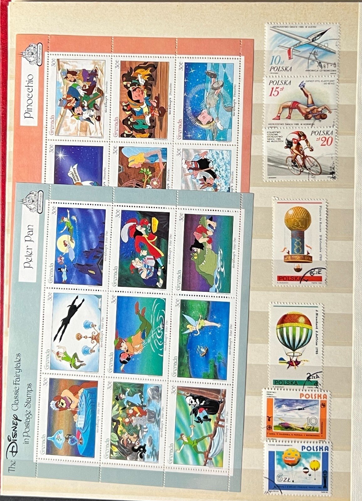 World Topical Stamp Collection Stock Book Hundreds of Stamps Mint & Used ZAYIX