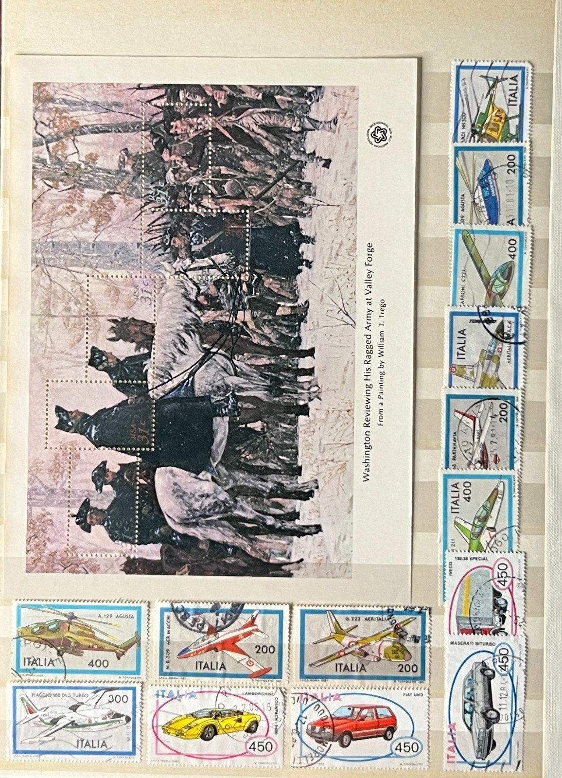 World Topical Stamp Collection Stock Book Hundreds of Stamps Mint & Used ZAYIX