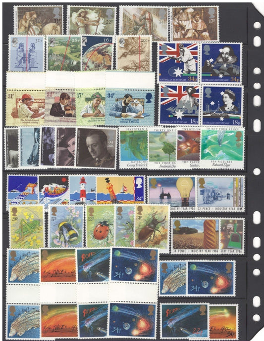 Great Britain Commemorative & Topicals Ships Animals Nature $131CV MNH ZAYIX