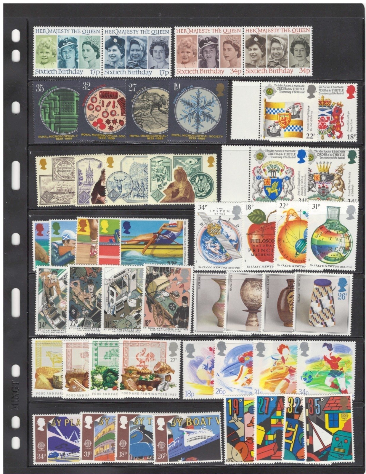 Great Britain Commemorative & Topicals Ships Animals Nature $131CV MNH ZAYIX