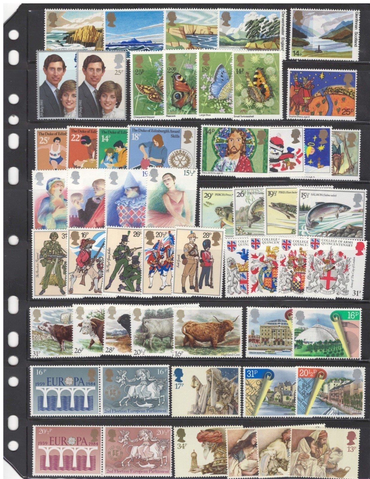 Great Britain Commemorative & Topicals Ships Animals Nature $131CV MNH ZAYIX