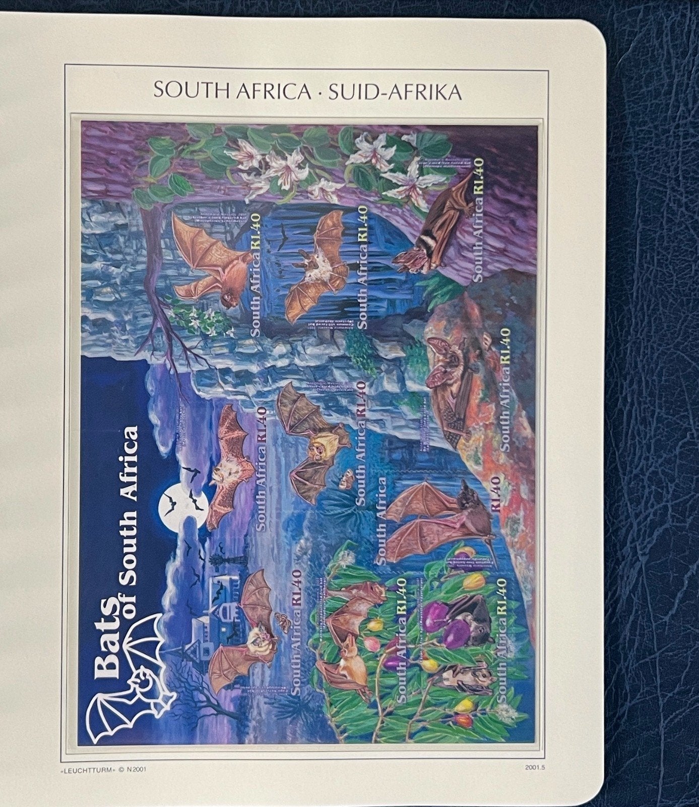 South Africa Stamp Collection Lighthouse Hingeless Album (MNH) 2000-2002 ZAYIX