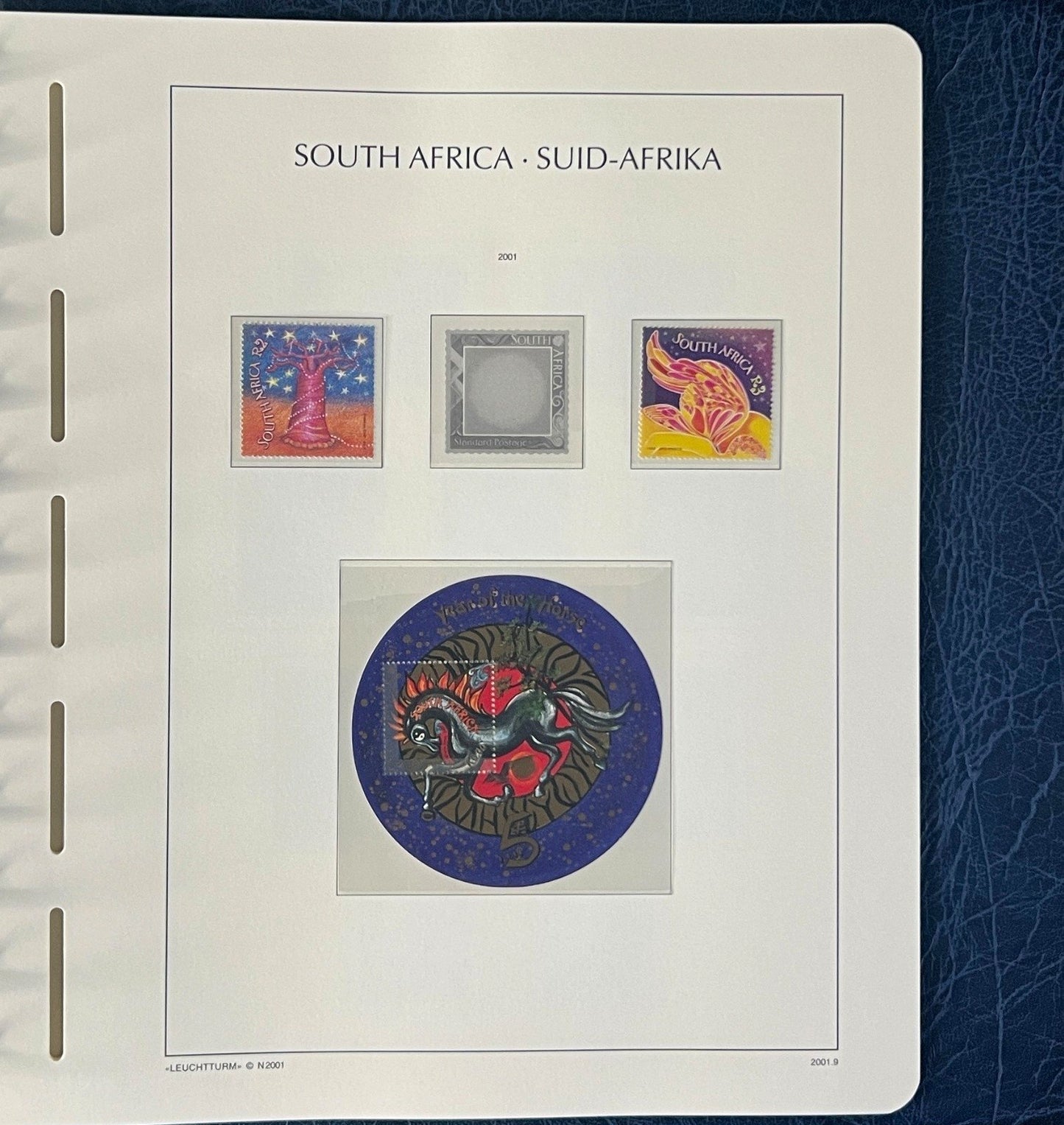 South Africa Stamp Collection Lighthouse Hingeless Album (MNH) 2000-2002 ZAYIX
