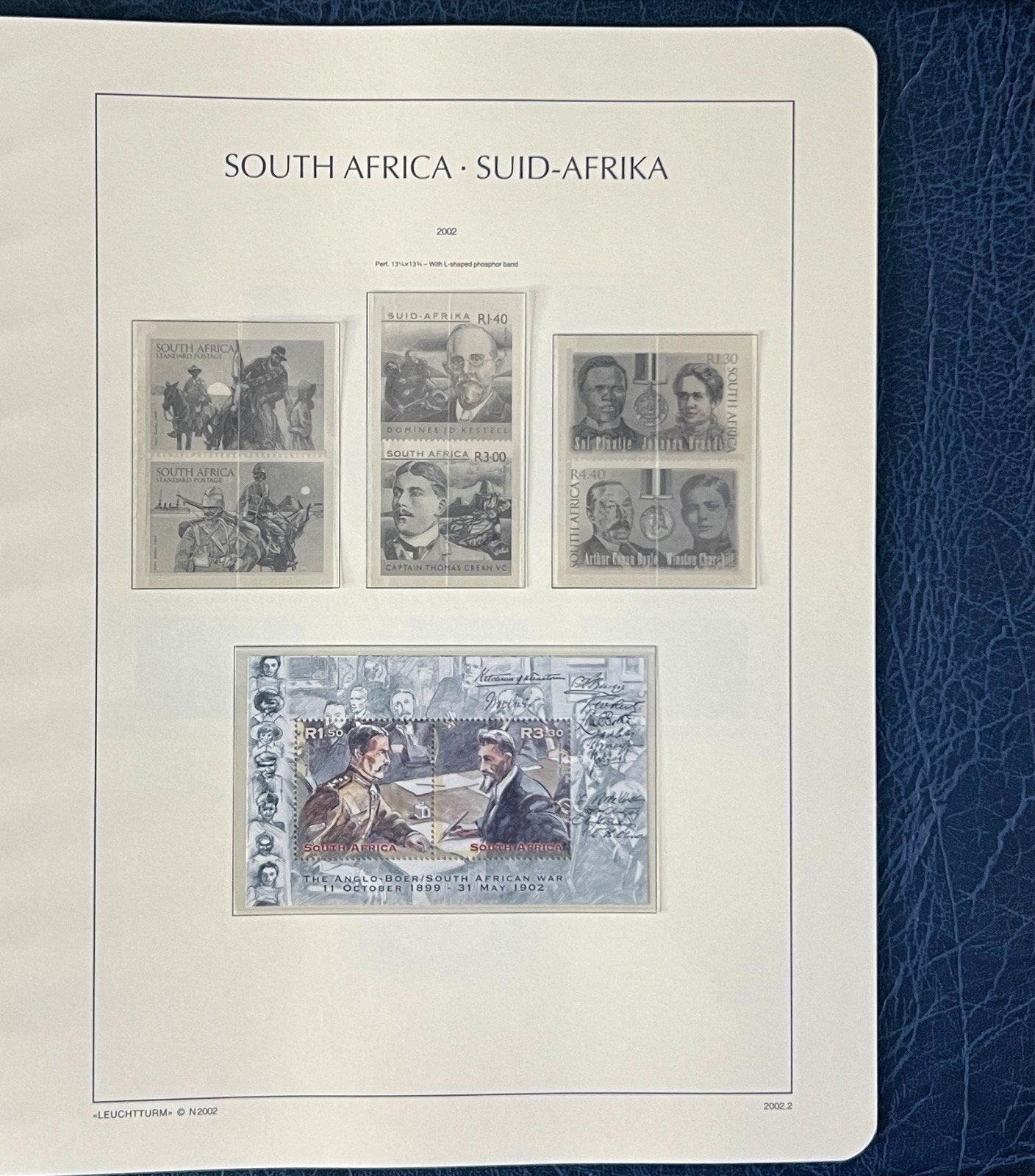 South Africa Stamp Collection Lighthouse Hingeless Album (MNH) 2000-2002 ZAYIX