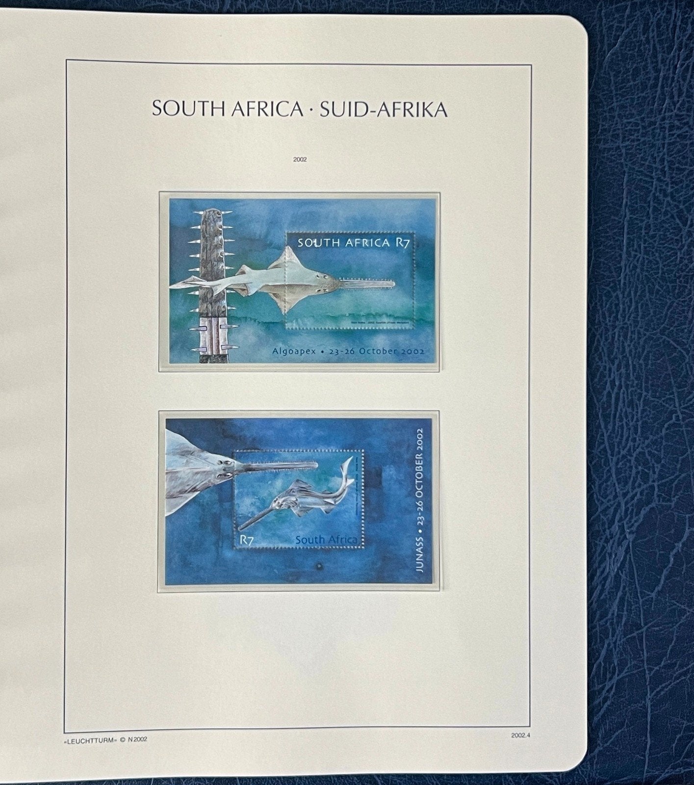 South Africa Stamp Collection Lighthouse Hingeless Album (MNH) 2000-2002 ZAYIX