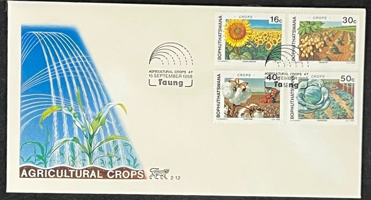 Bophuthatswana First Day Cover Collection Birds Architecture Animal FDC 02 ZAYIX
