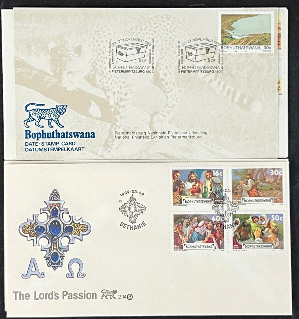 Bophuthatswana First Day Cover Collection Birds Architecture Animal FDC 02 ZAYIX