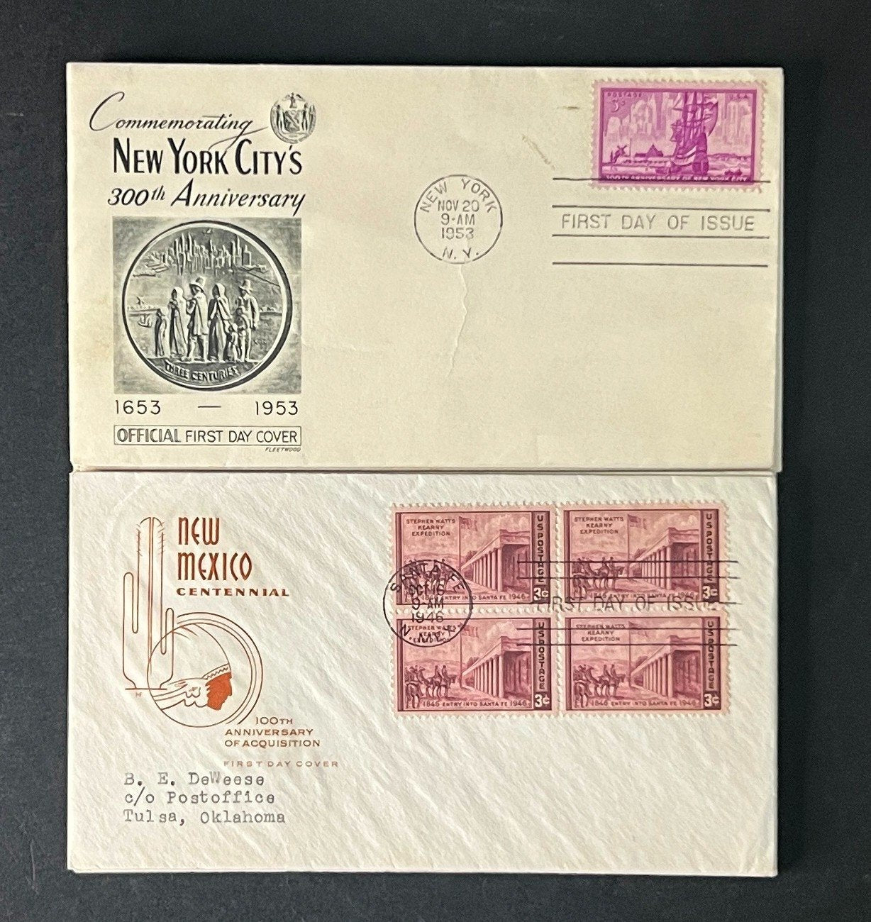 1930-1950s First Day Cover Collection 15 FDC ZAYIX