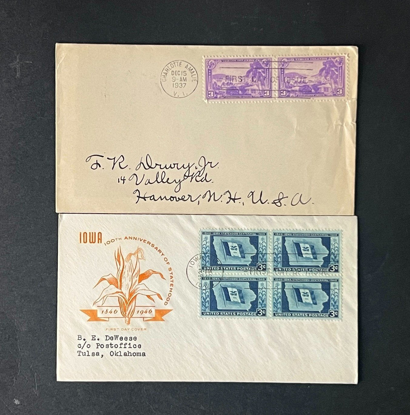 1930-1950s First Day Cover Collection 15 FDC ZAYIX
