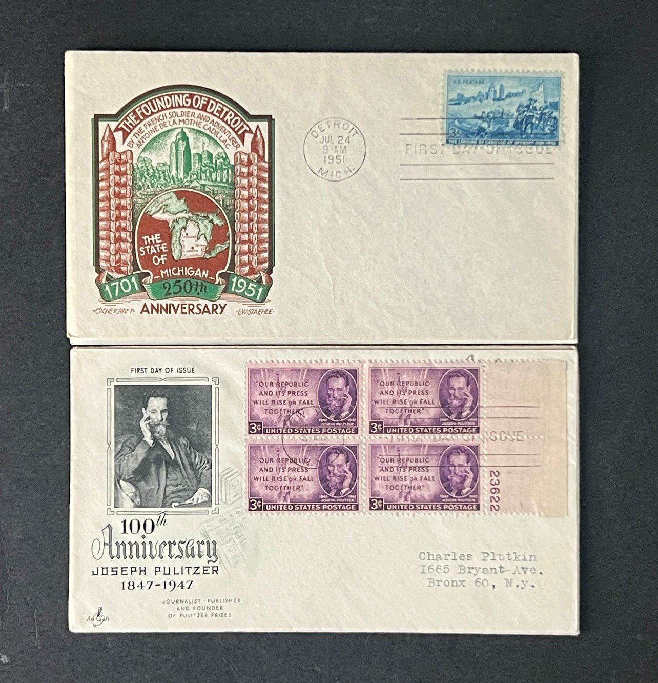 1930-1950s First Day Cover Collection 15 FDC ZAYIX