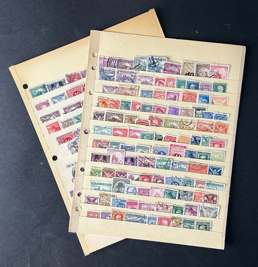 Czechoslovakia Stock Sheet Assorted Stamps 2 Pages Mint & Used ZAYIX