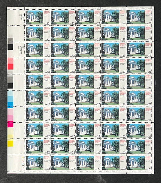 US 2167 Mint Sheet (MNH) Arkansas Statehood 150th Anniversary 22-Cent 1986 ZAYIX