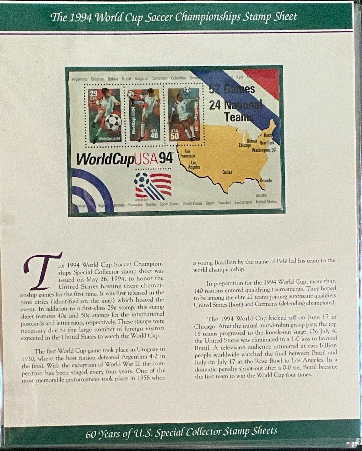 US Special Collector Stamp Sheets Collection Album (MNH) 1933-2002 ZAYIX