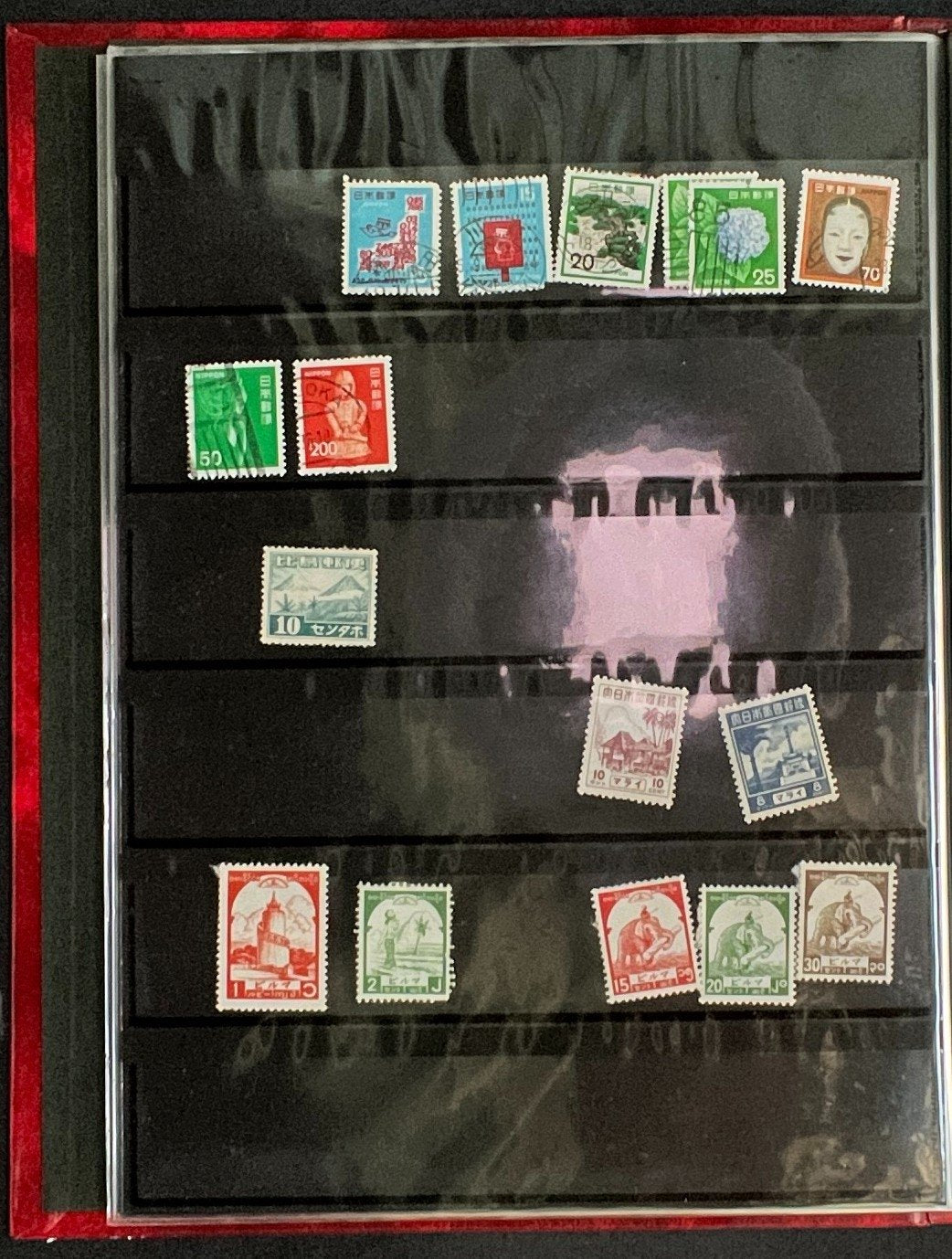Japan Stamp Collection Stock Book Hundreds of Stamps Mint & Used (MNH) ZAYIX