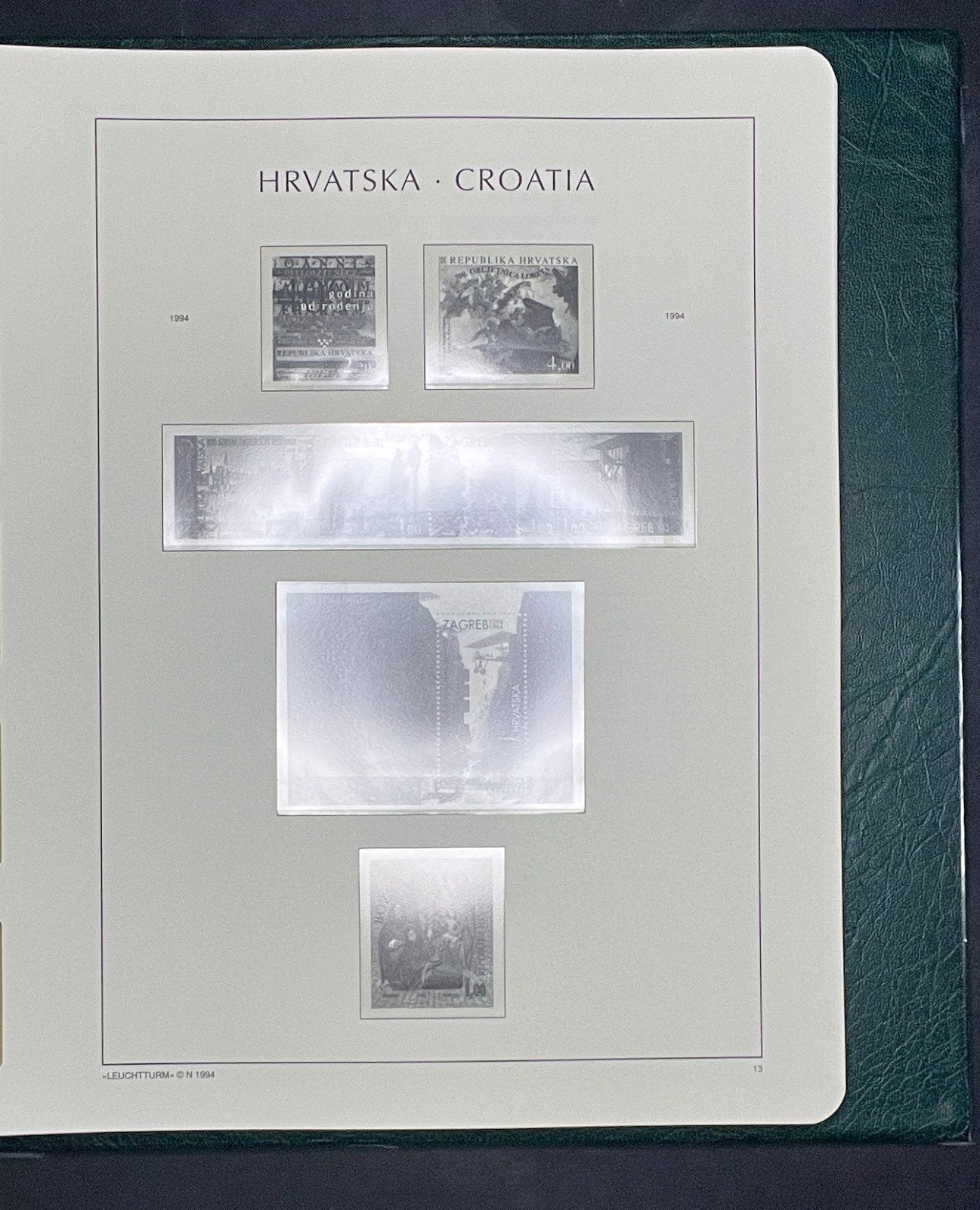 Croatia Lighthouse Hingeless Album 1991-2002 ZAYIX