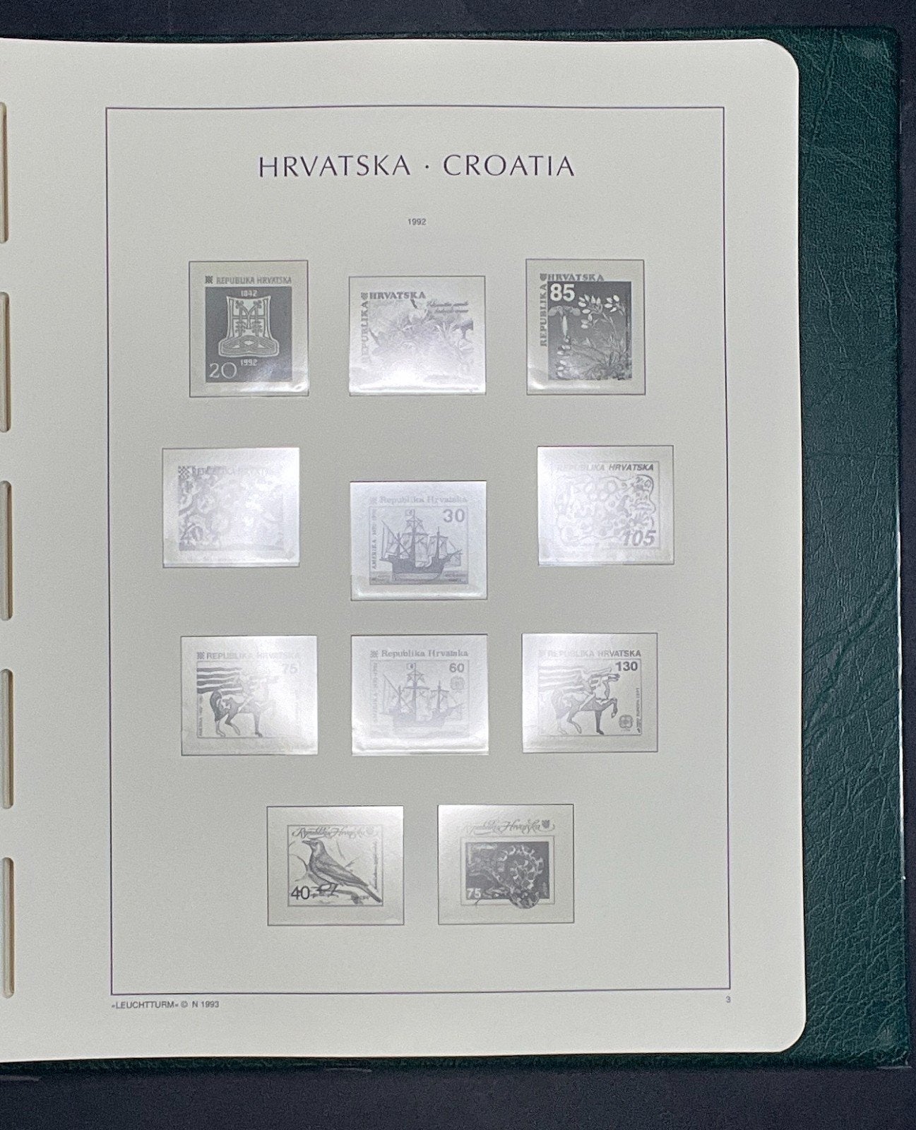 Croatia Lighthouse Hingeless Album 1991-2002 ZAYIX