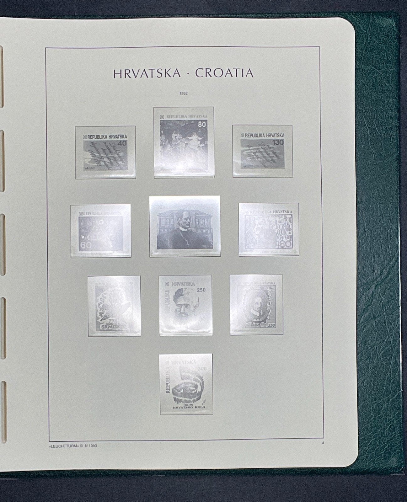 Croatia Lighthouse Hingeless Album 1991-2002 ZAYIX