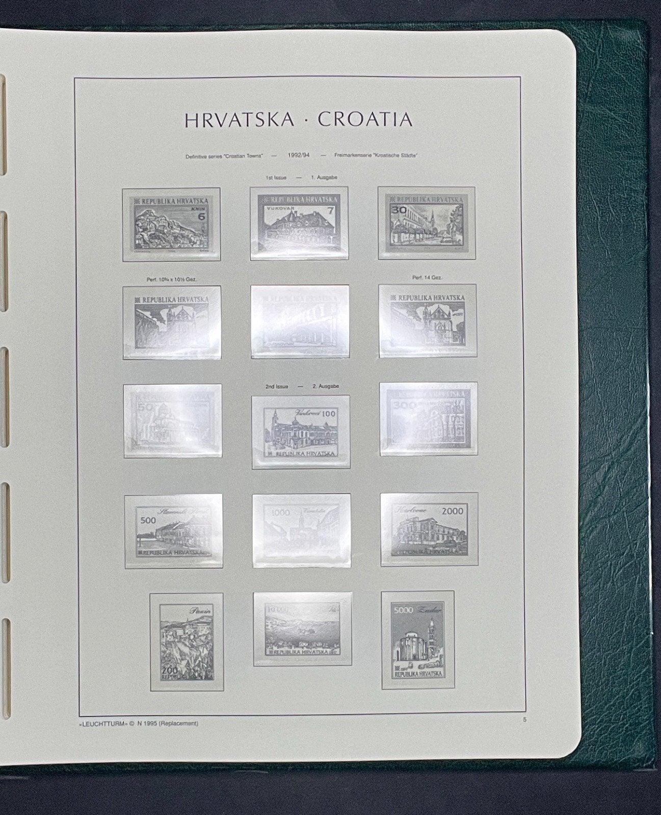 Croatia Lighthouse Hingeless Album 1991-2002 ZAYIX