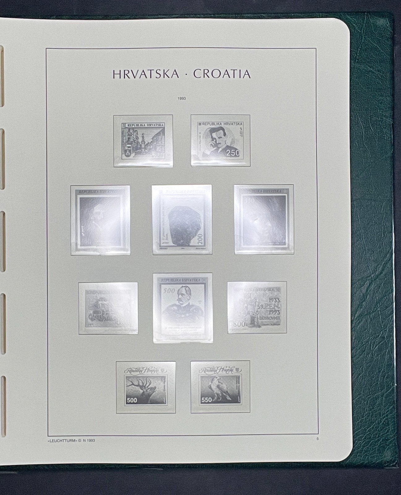 Croatia Lighthouse Hingeless Album 1991-2002 ZAYIX