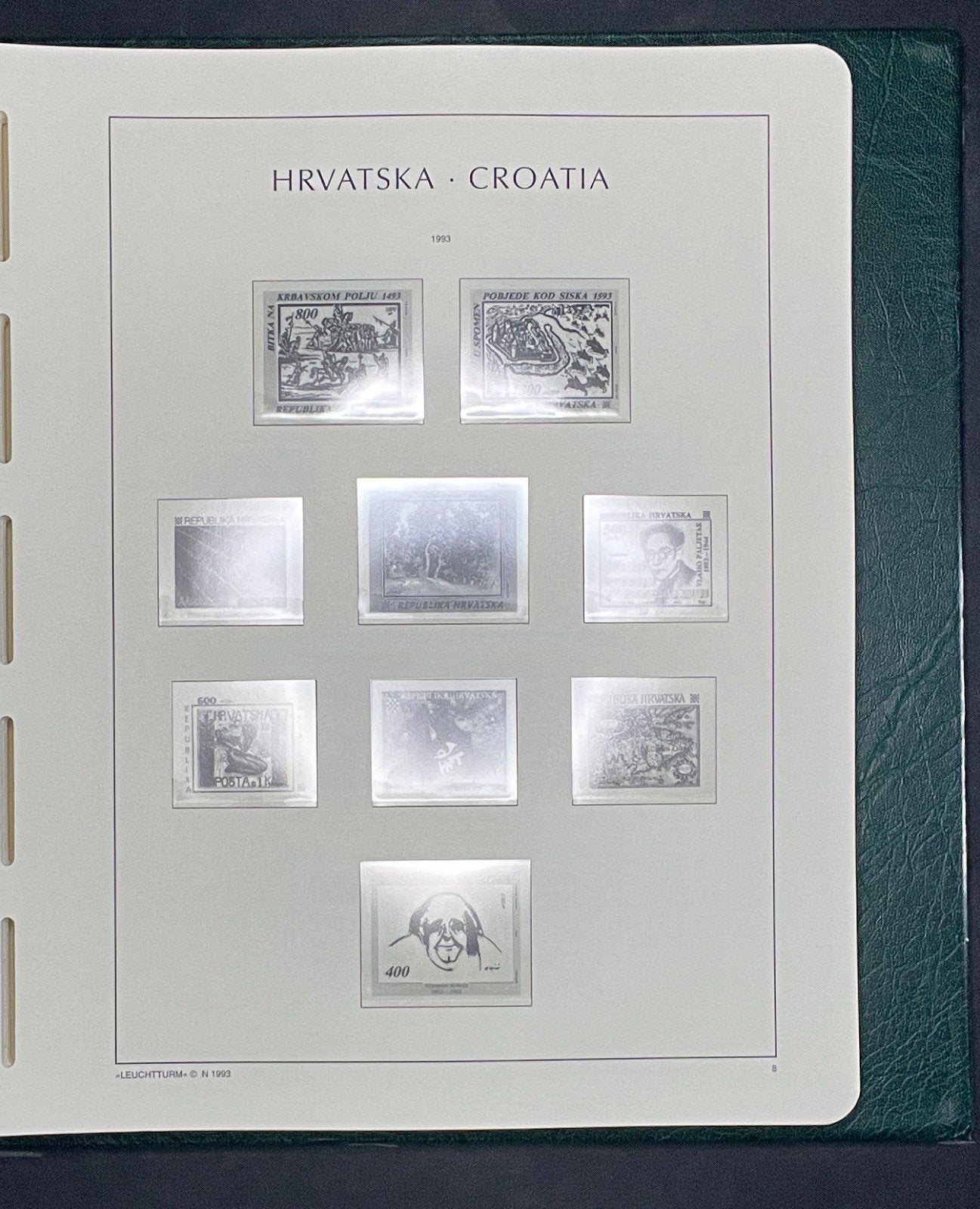 Croatia Lighthouse Hingeless Album 1991-2002 ZAYIX