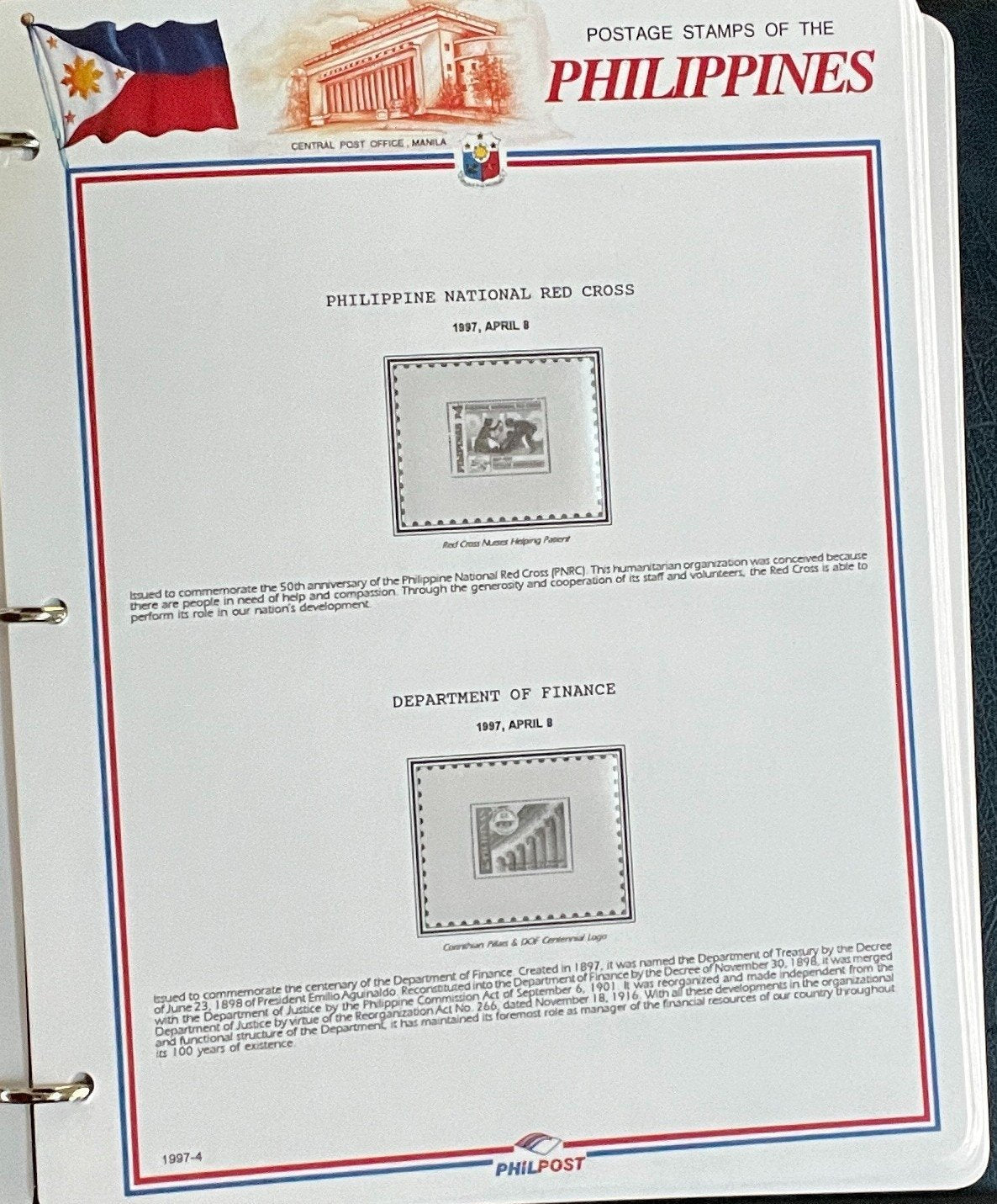 Philippines White Ace Pages Hingeless 3 Album Set & Case Covers 1992-1998 ZAYIX
