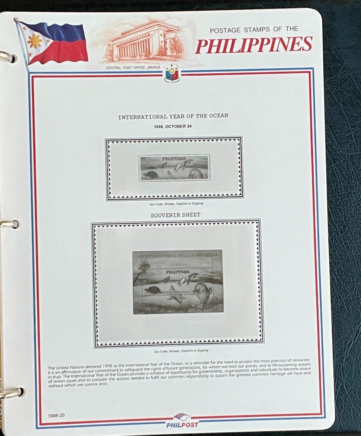 Philippines White Ace Pages Hingeless 3 Album Set & Case Covers 1992-1998 ZAYIX