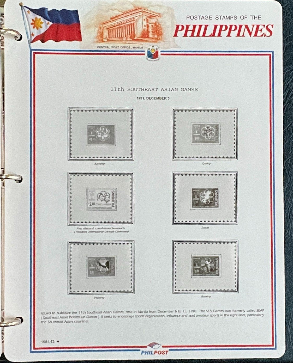 Philippines White Ace Pages Hingeless 3 Album Set & Case Covers 1978-1991 ZAYIX