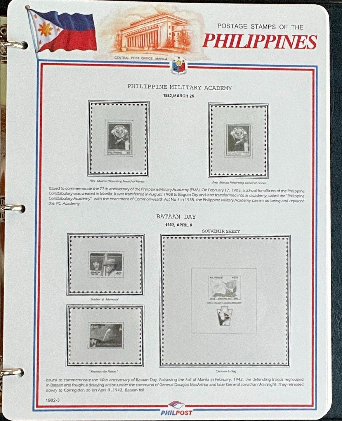 Philippines White Ace Pages Hingeless 3 Album Set & Case Covers 1978-1991 ZAYIX