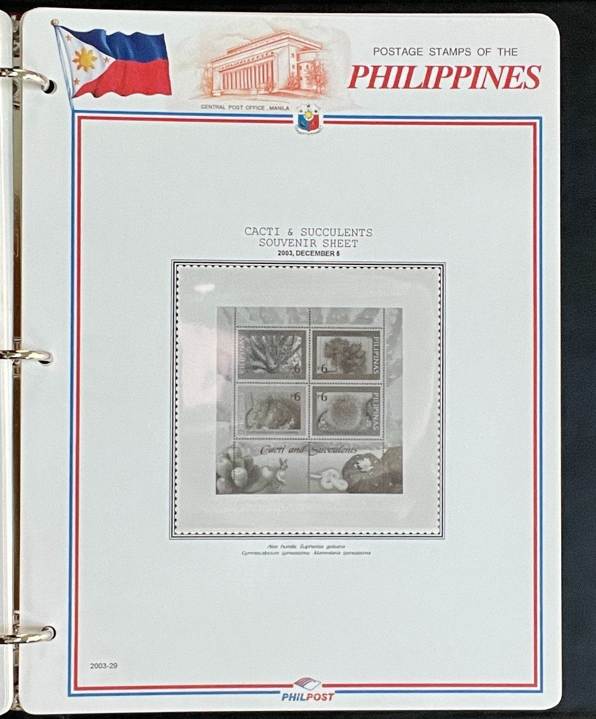 Philippines White Ace Pages Hingeless 3 Album Set & Case Covers 1999-2003 ZAYIX