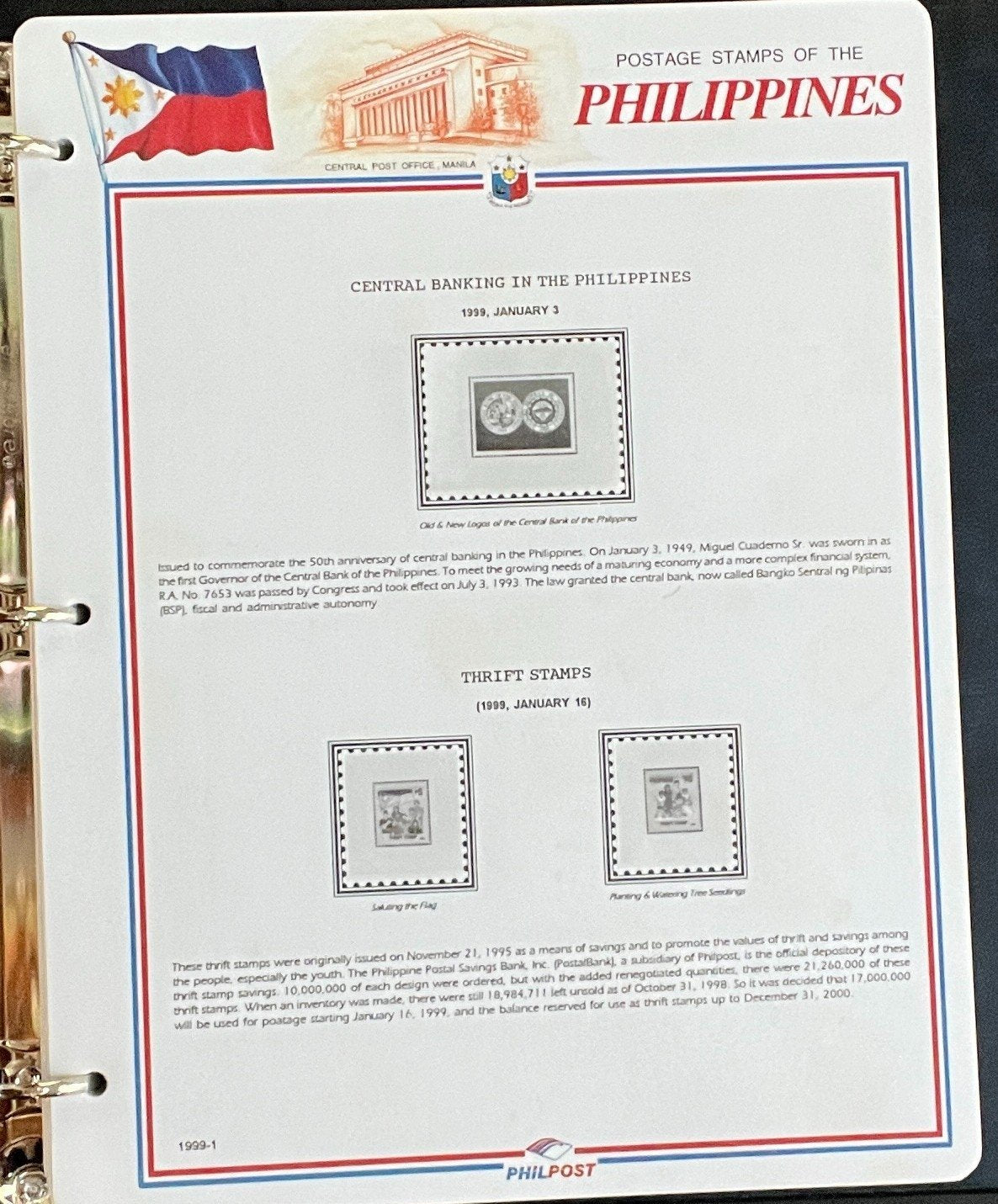 Philippines White Ace Pages Hingeless 3 Album Set & Case Covers 1999-2003 ZAYIX