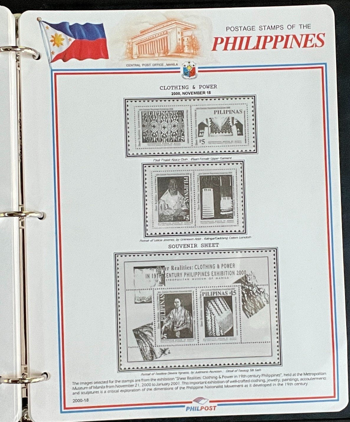 Philippines White Ace Pages Hingeless 3 Album Set & Case Covers 1999-2003 ZAYIX
