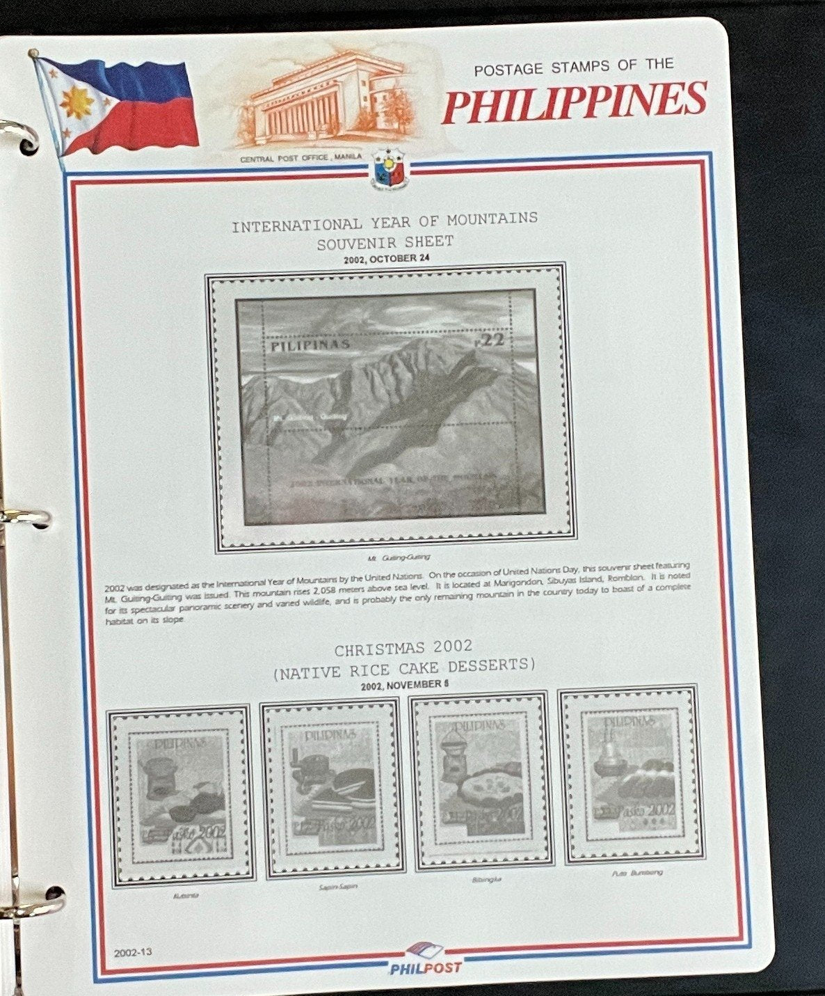 Philippines White Ace Pages Hingeless 3 Album Set & Case Covers 1999-2003 ZAYIX