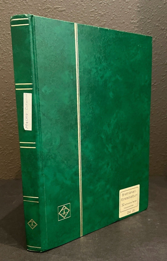 Machin Stamp Collection Stock Book Hundreds of Stamps Mint & Used ZAYIX