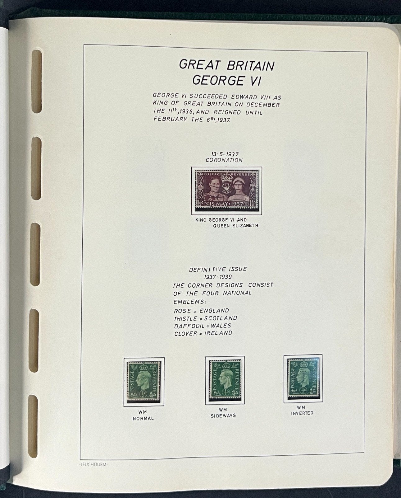 George VI British Commonwealth & Africa Stamp Collection Album Mint & Used ZAYIX