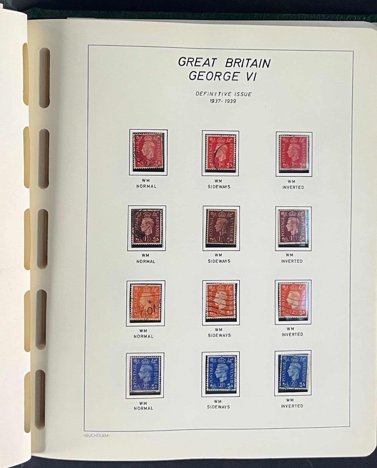 George VI British Commonwealth & Africa Stamp Collection Album Mint & Used ZAYIX