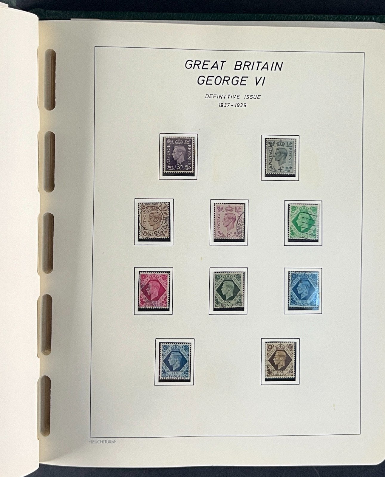 George VI British Commonwealth & Africa Stamp Collection Album Mint & Used ZAYIX