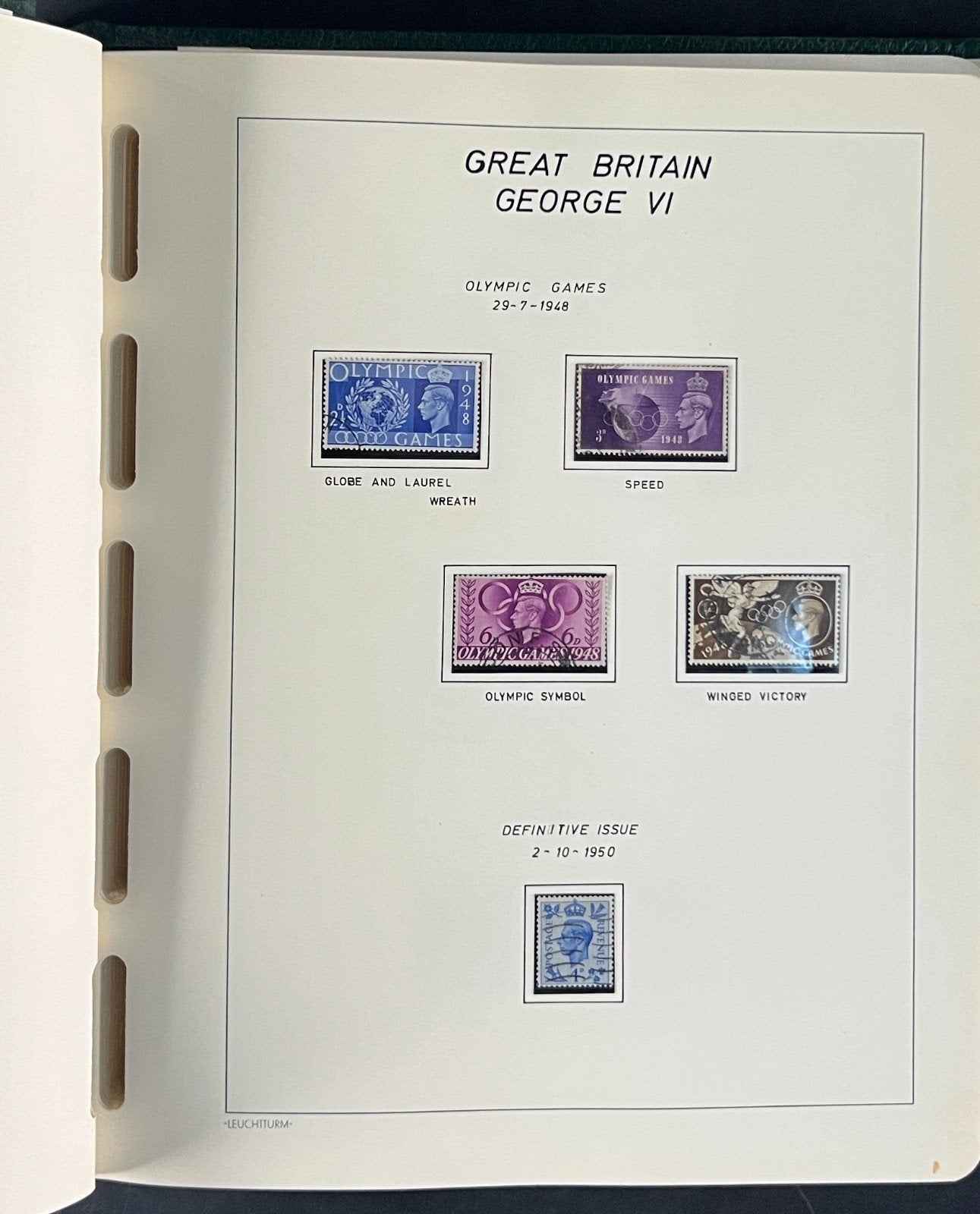 George VI British Commonwealth & Africa Stamp Collection Album Mint & Used ZAYIX
