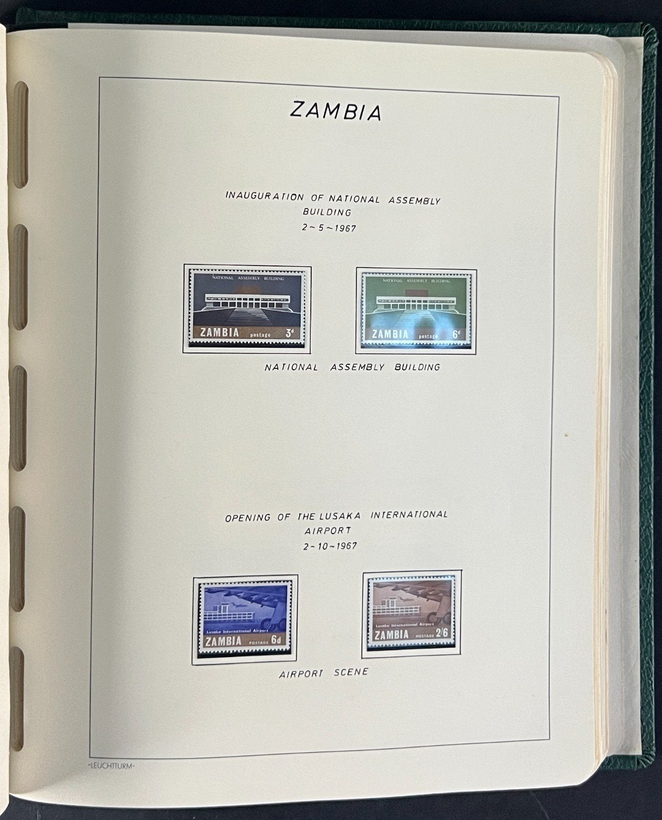 George VI British Commonwealth & Africa Stamp Collection Album Mint & Used ZAYIX