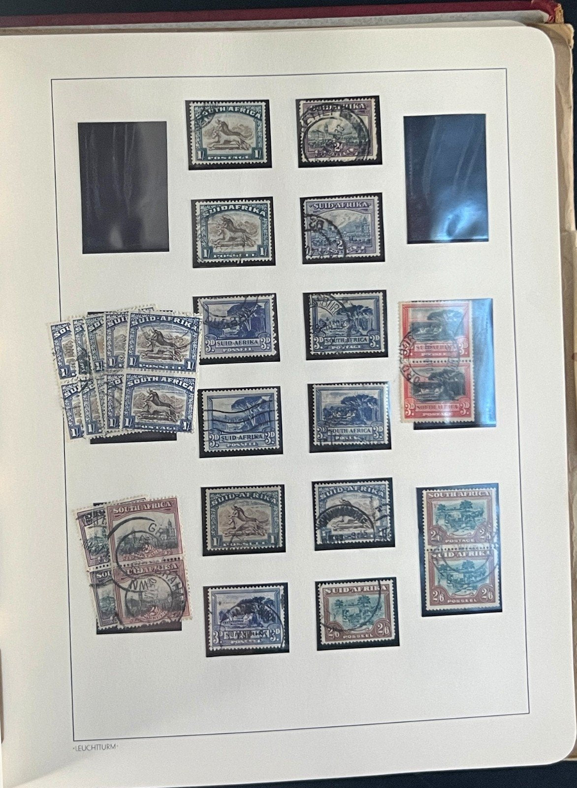 Cape of Good Hope & British Southern Africa Stamp Collection Album Used ZAYIX